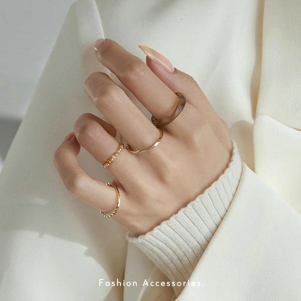 楽天市場】樹脂リング セットリング リングセット リング 指輪セット