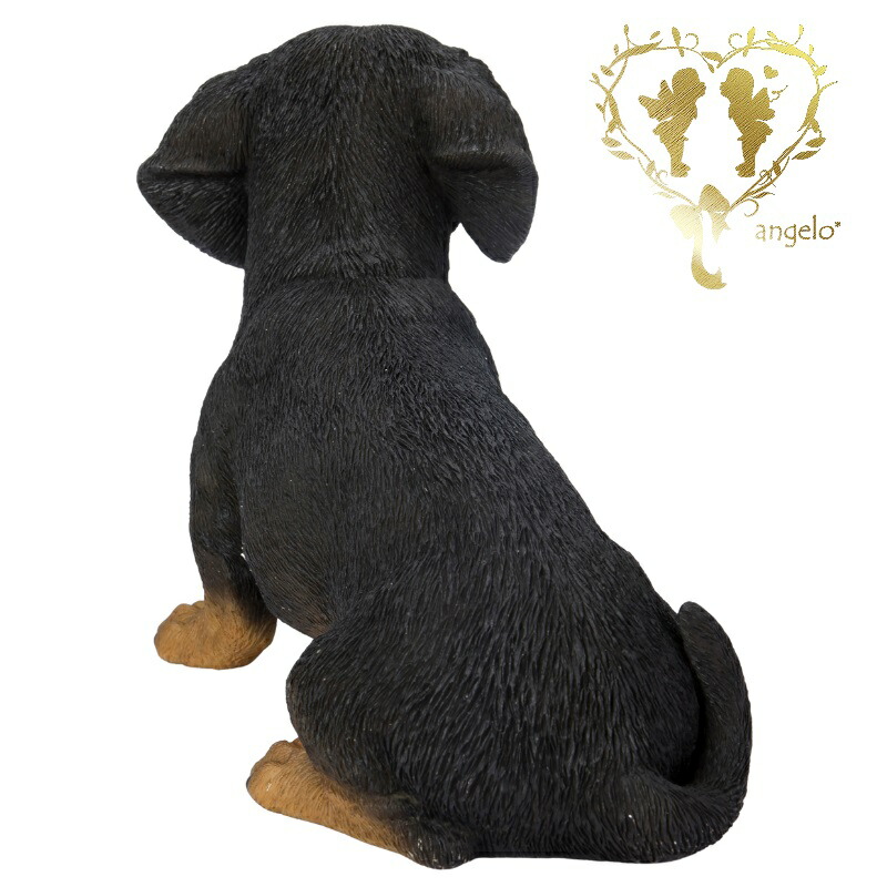 楽天市場】【お座りダックスフンド ブラックタン】 本物そっくり 犬