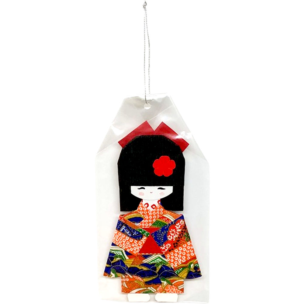 楽天市場】民芸玩具 手作り 和紙人形 友禅 着物美人 わらべ和モダン