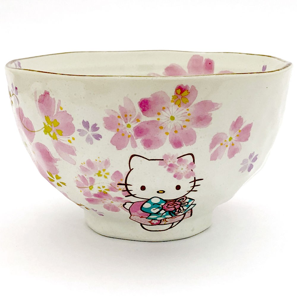 楽天市場】キティちゃん ご飯茶碗 桜 美濃焼 茶碗 日本製ギフト