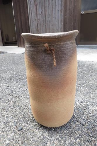 楽天市場】【新築祝い 引越祝い】 信楽焼き 傘立て 火色窯傘立