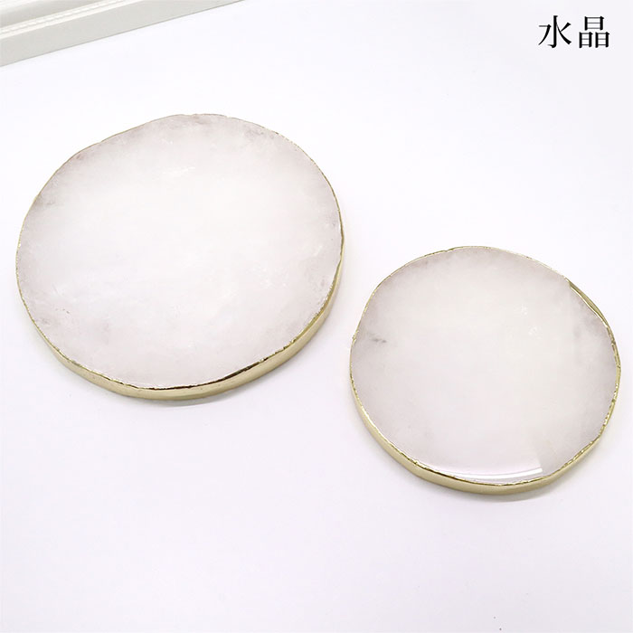 楽天市場】天然石コースター ローズクォーツ 水晶 インテリア