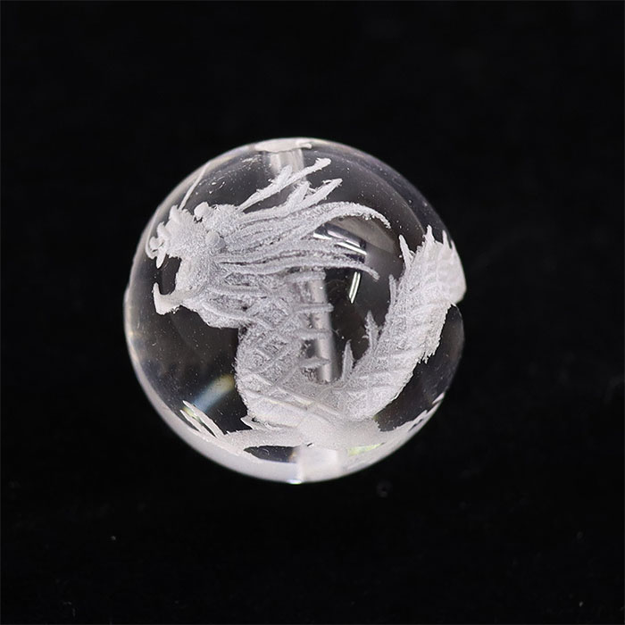 楽天市場】水晶 四神獣 彫刻 丸玉 10mm 12mm 14mm 16mm パワーストーン