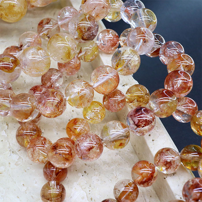 楽天市場】錦鯉ライモナイト インクォーツ オーロラクォーツ