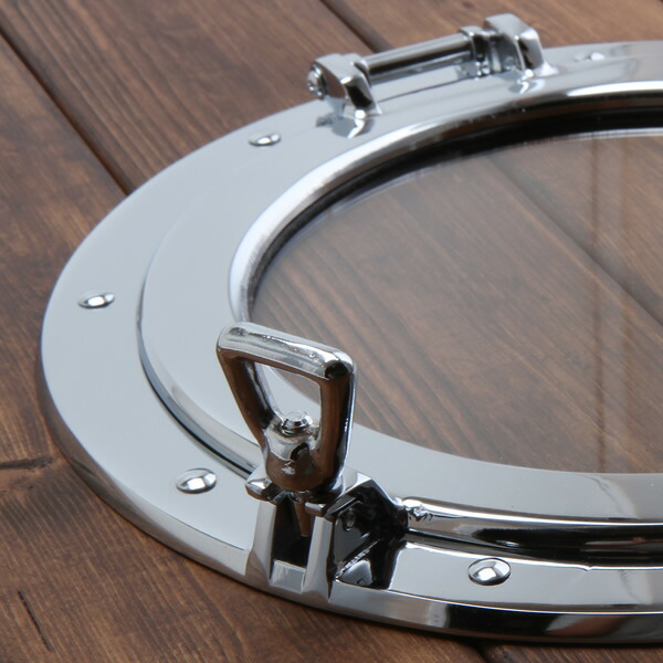 楽天市場】ガラス 丸窓【透明 くもり 選択可能】 開閉式 真鍮製 壁掛け