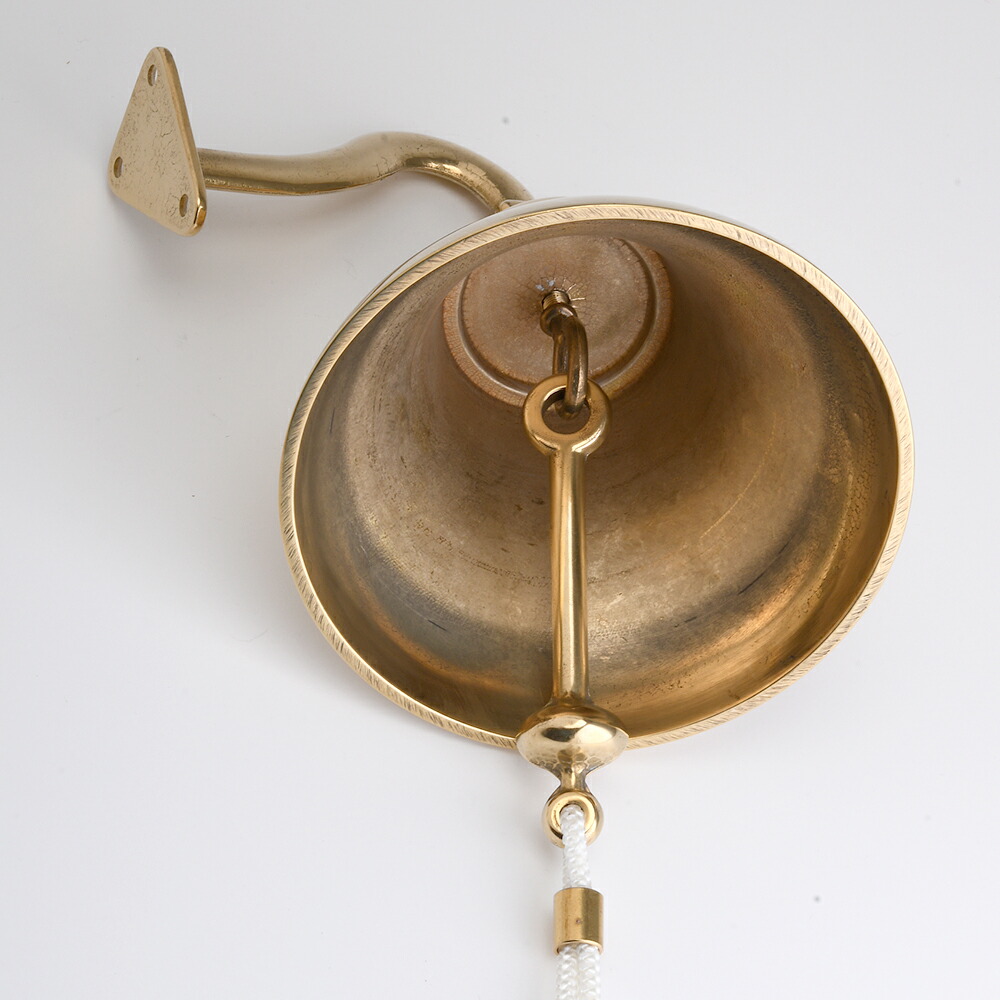 楽天市場】イタリア製 真鍮 シップベル 船舶ベル 金色 真鍮磨仕上 号鐘