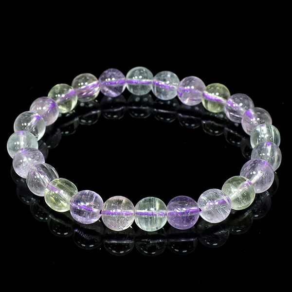 楽天市場】クンツァイト マルチカラー ブレスレット 8mm 17.5cm メンズ