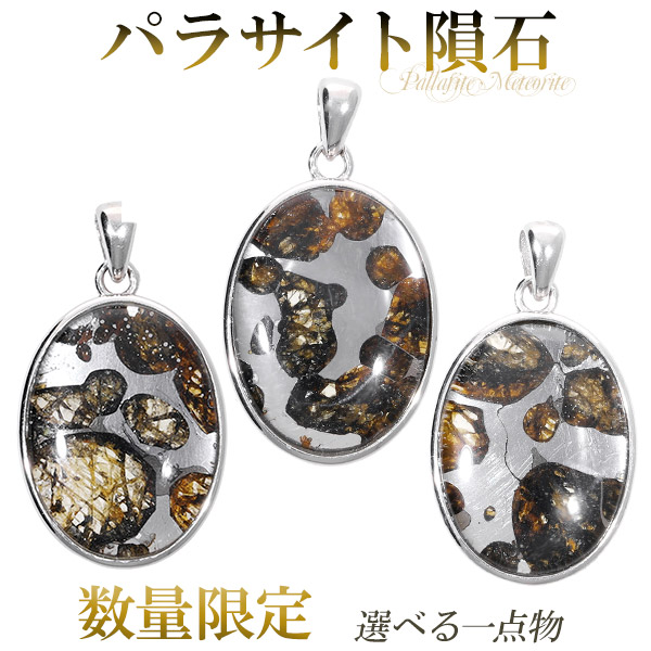 楽天市場】パラサイト 隕石 メテオライト シルバー ペンダントトップ