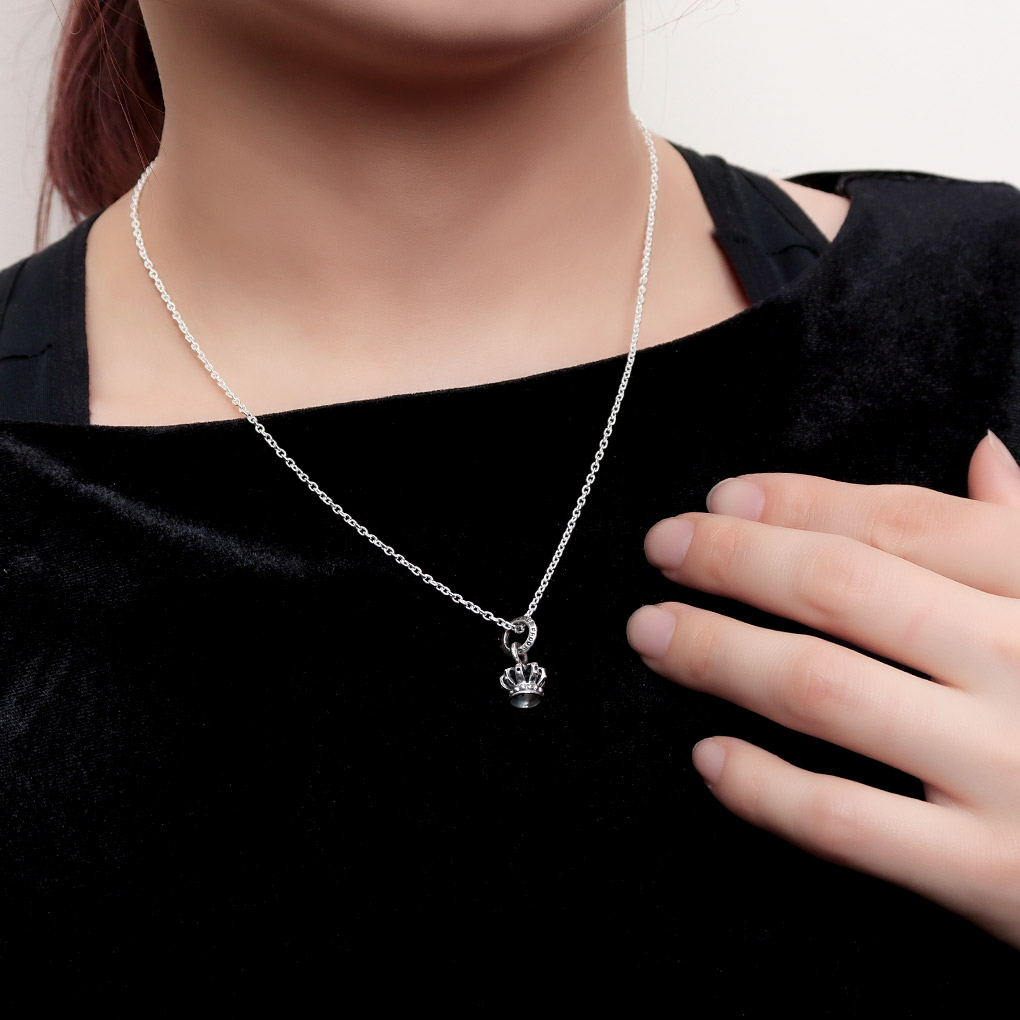 楽天市場】BURDEN OF PROOF クラウン チャーム ネックレス ペンダント