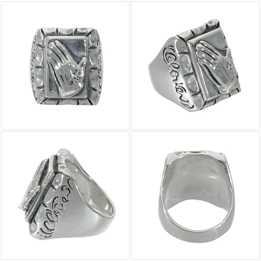 楽天市場】Clover925 プレイングハンズ 祈りの手 リング 15〜25号 指輪