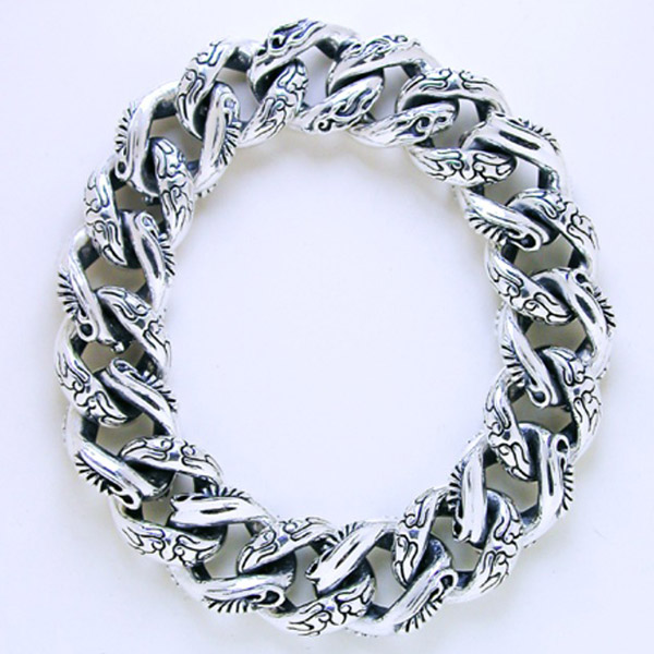 楽天市場】Give Me a Wing インフィニティ ブレスレット 喜平 極太 19