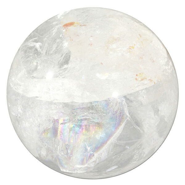 楽天市場】天然 虹入り水晶 ブラジル産 丸玉 約62mm 穴なし 天然石