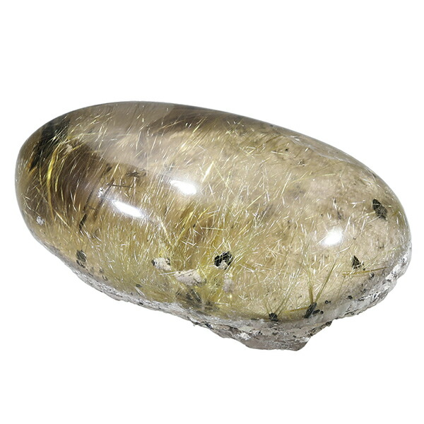 楽天市場】ルチルクォーツ 入り ガーデンクォーツ 磨き原石 103g 原石