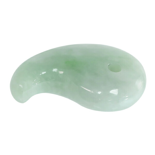 楽天市場】天然石 勾玉 翡翠 緑 約3.5cm 本翡翠 お守り 厄除け 魔除け