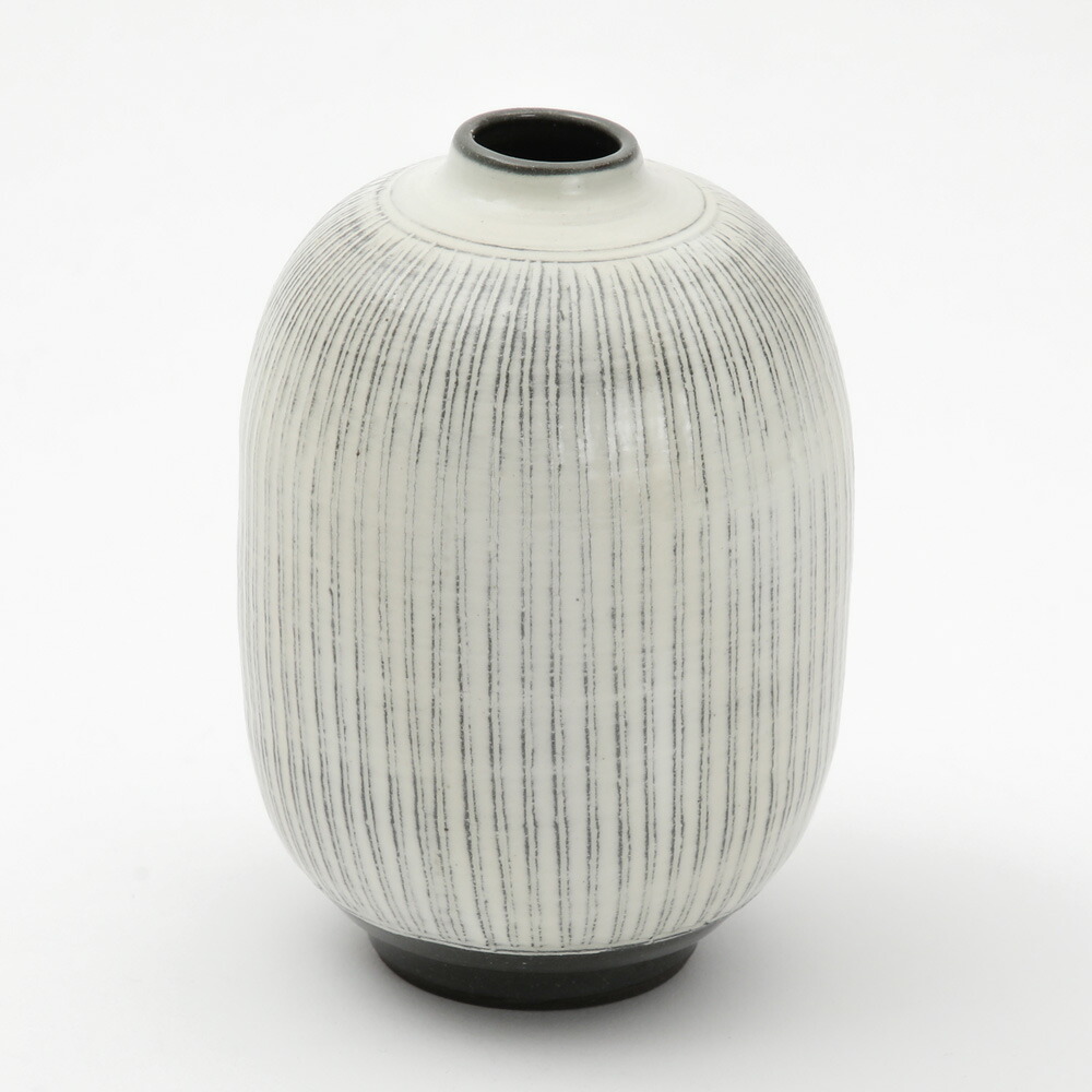 楽天市場】一輪差し 清水焼 作家物 関 黒十草 白十草 一輪生 一輪挿し