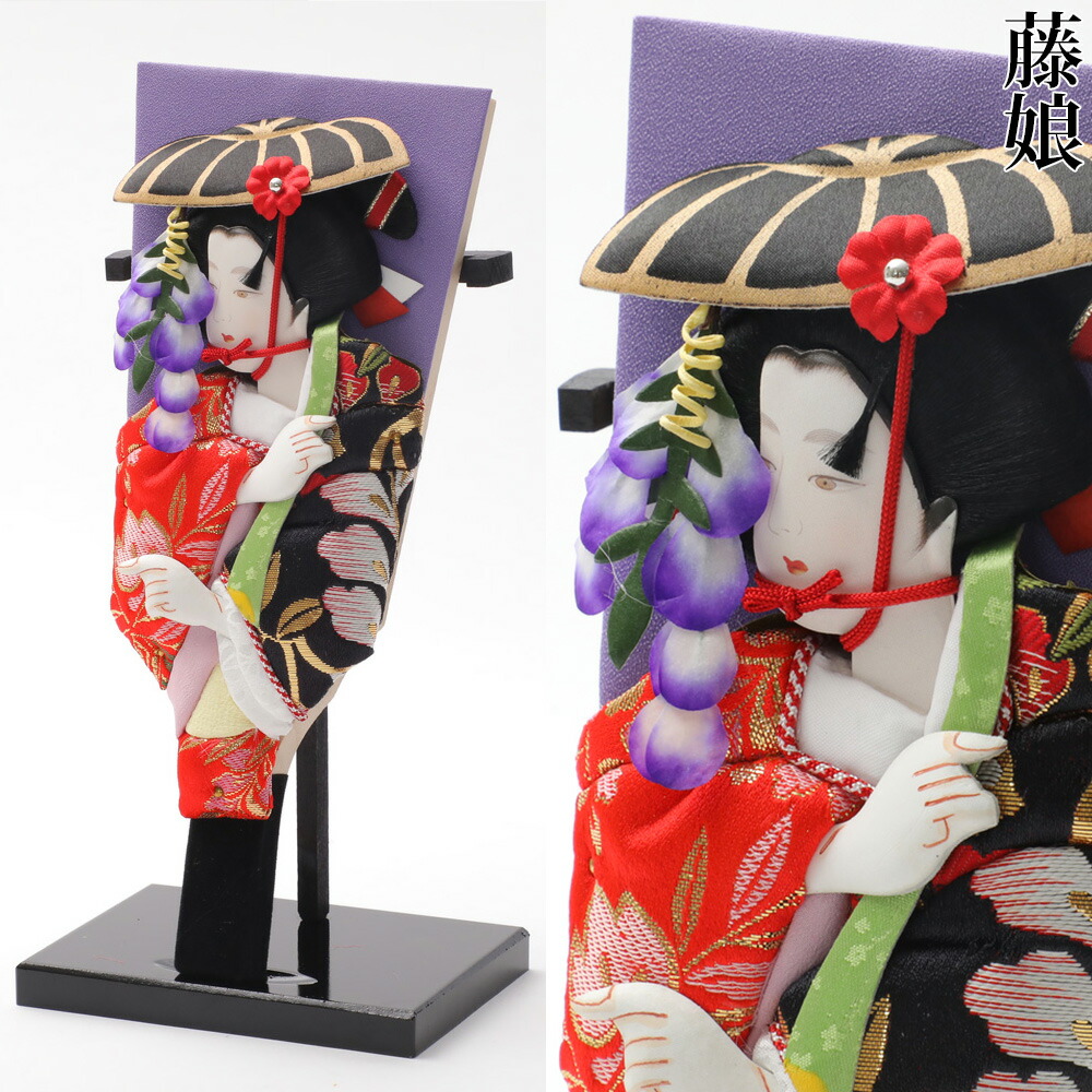 楽天市場】羽子板 豆羽子板 歌舞伎 藤娘 鏡獅子 弁慶 道成寺 迎春 正月