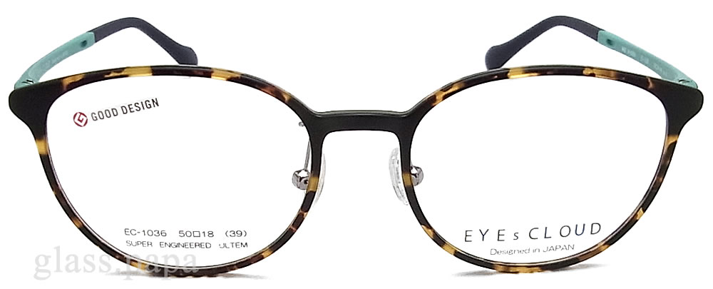 楽天市場】EYEs CLOUD アイクラウド メガネ フレーム EC-1036 Col.6