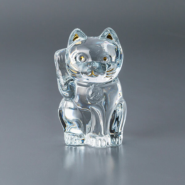 楽天市場】＼店内クーポン大量配布中／ バカラ まねき猫 置物