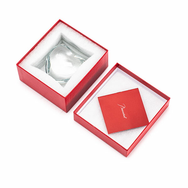 楽天市場】バカラ Baccarat ペーパーウェイト ハート 文鎮 クリア