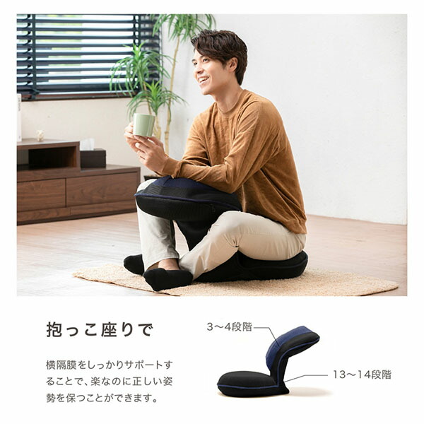 楽天市場】背筋がGUUUN 美姿勢座椅子 リッチ 腰痛 座椅子 クッション