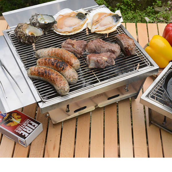 楽天市場】パーフェクトグリル スクエア 5点セット バーベキューグリル