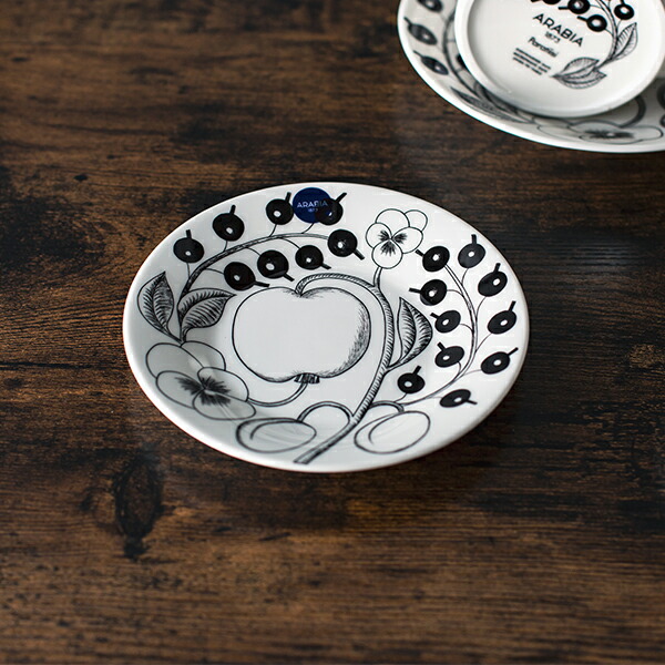 楽天市場】アラビア Arabia 皿 14cm パラティッシ ソーサー ブラック