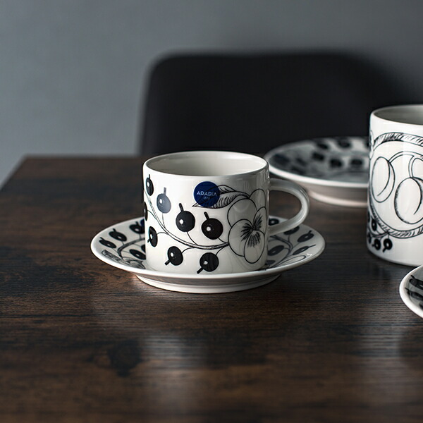 楽天市場】アラビア Arabia ブラック パラティッシ ブラパラ カップ