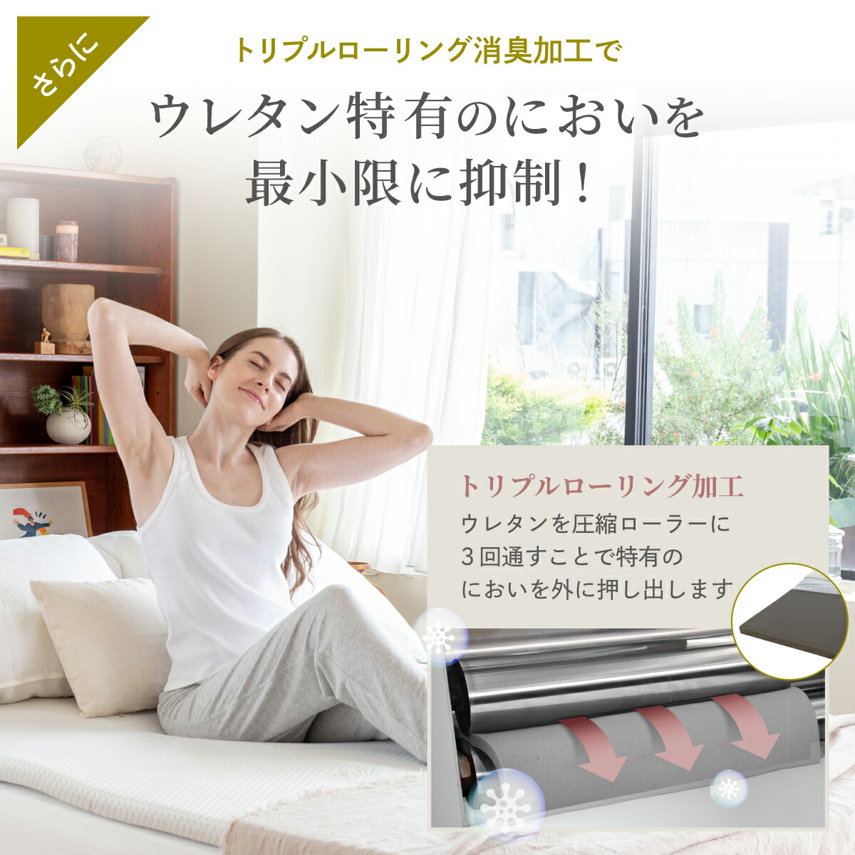 楽天市場】【楽天1位】 マットレス トッパー 高反発マットレス 200cm