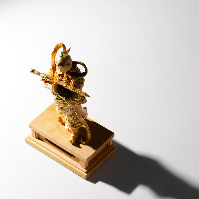 楽天市場】【ポイント10倍 エントリーで】【仏像】小さな韋駄天像