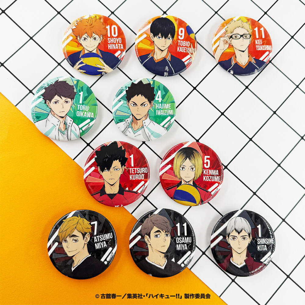 楽天市場】ハイキュー!! 公認 ランダム 缶バッジ 10種 シークレット