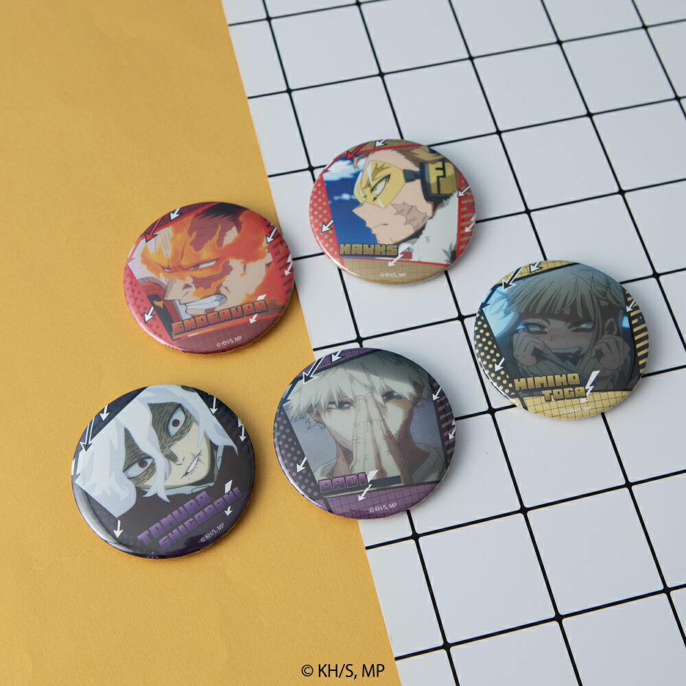 楽天市場】僕のヒーローアカデミア 公認 ランダム 缶バッジ 10種