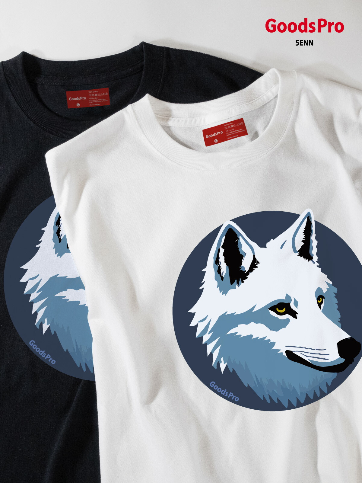 楽天市場】Tシャツ おおかみ 発汗性の良い快適素材 ドライTシャツ