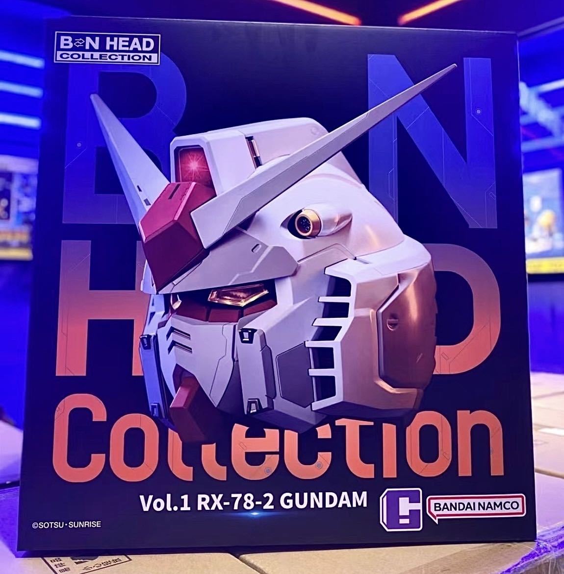 楽天市場】海外限定 BANDAI BN HEAD COLLECTION RX-78-2 GUNDAM 通常