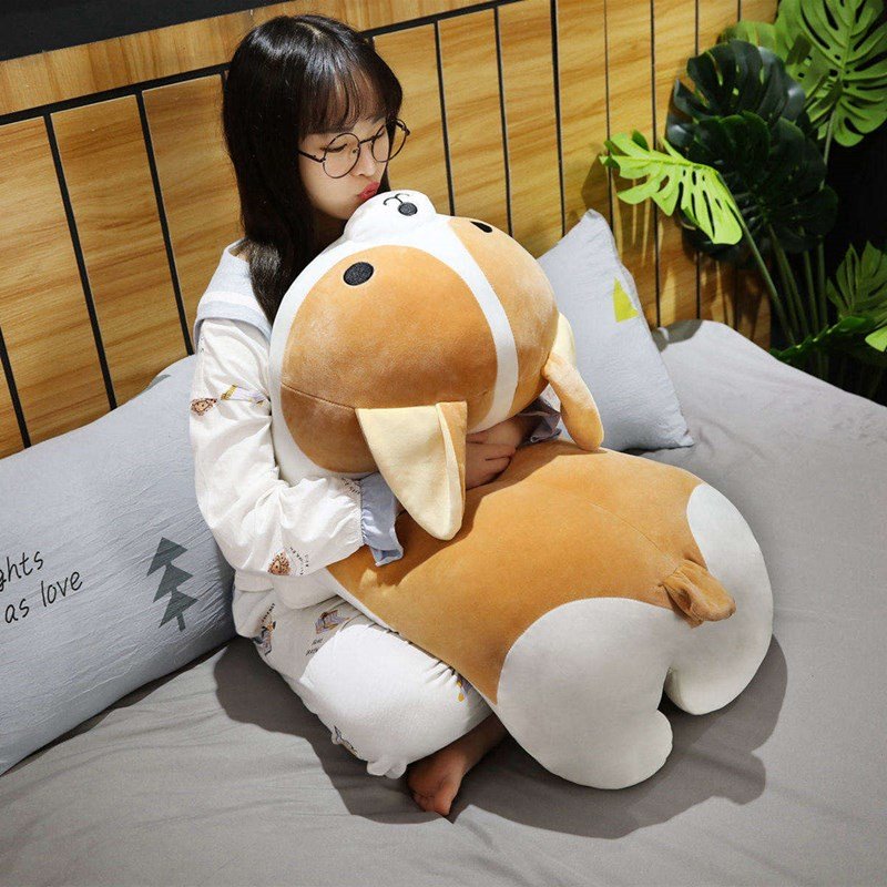 楽天市場】ぬいぐるみ 犬 いぬ コーギー犬 かわいい もちもち 癒し