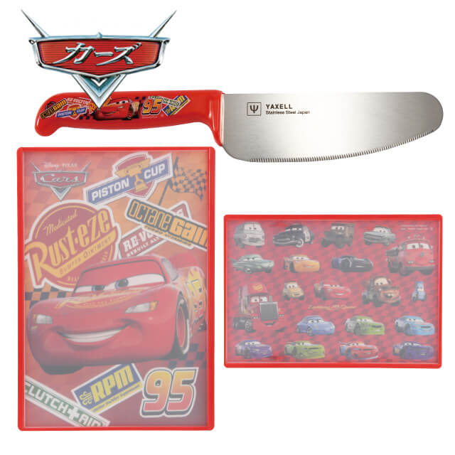 楽天市場】ディズニー こども安全包丁＆スタンド付リバーシブルまな板