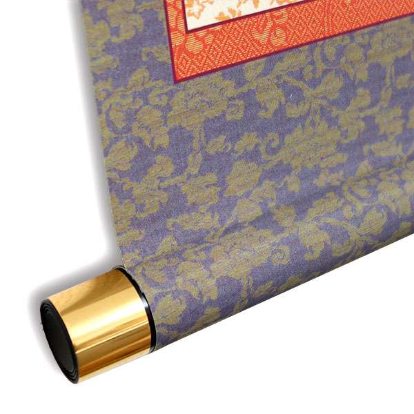 楽天市場】掛け軸 「極楽浄土図 （観経曼荼羅）」 模表装 30x61cm