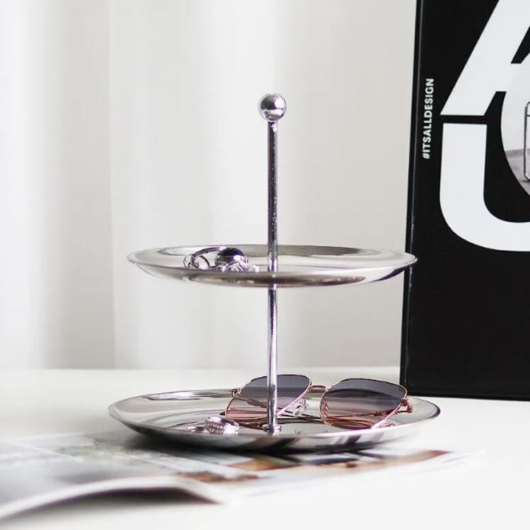 楽天市場】 スタンド クリスマス カフェ シルバー ステンレス モダン