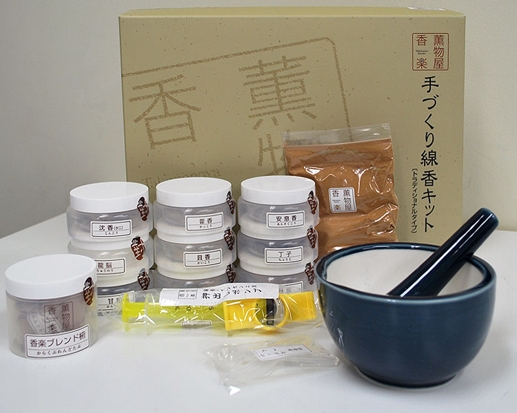 楽天市場】薫物屋香楽 「手作り線香キット」トラディショナル/SKK-T-1