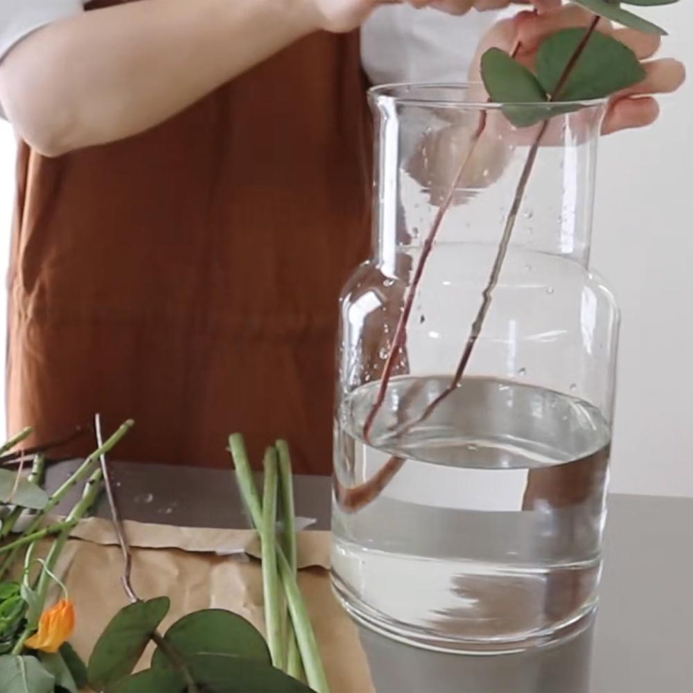 楽天市場】花瓶 安定 大きい サイズ ガラス おしゃれ 北欧 フラワー