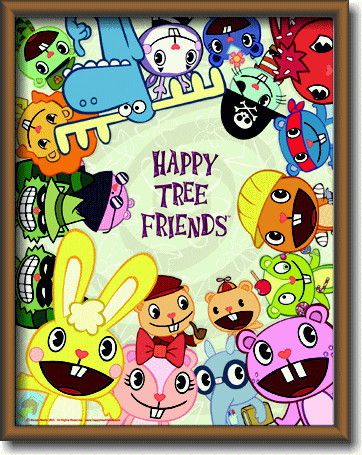 楽天市場】ハッピーツリーフレンズのイラストフレーム！可愛いです