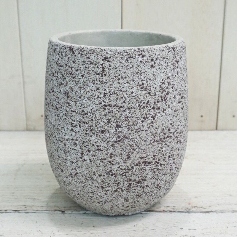楽天市場】植木鉢 おしゃれ セメント ジャントールM (2色)＜ 12.5cm 4
