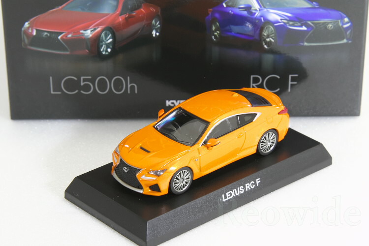 楽天市場】京商 1/64 レクサス RC F オレンジ レクサス ミニカー