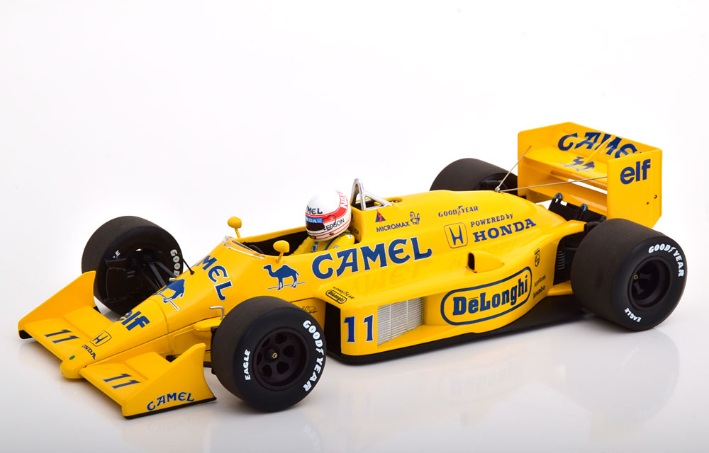 楽天市場】ミニチャンプス 1/18 ロータス 99T GP アイルトン セナ 1987
