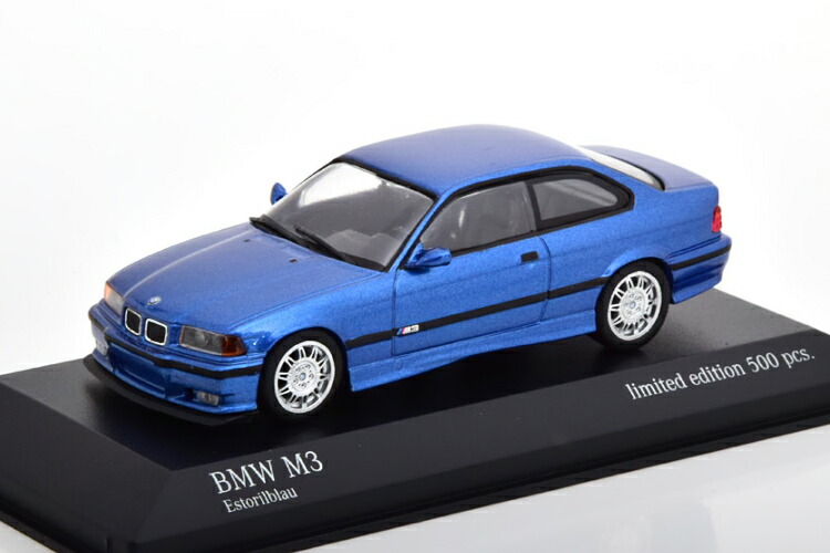 楽天市場】ミニチャンプス 1/43 BMW M3 E36 クーペ 1992 ブルー