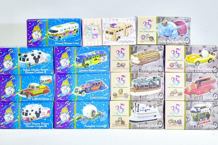 ディズニーシー 周年 5種類 トミカ セット ディズニーシー 周年 5種類