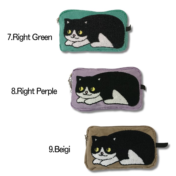 楽天市場】ふわふわ ネコポーチ 猫 ねこ ネコ ポーチ 小物入れ 3