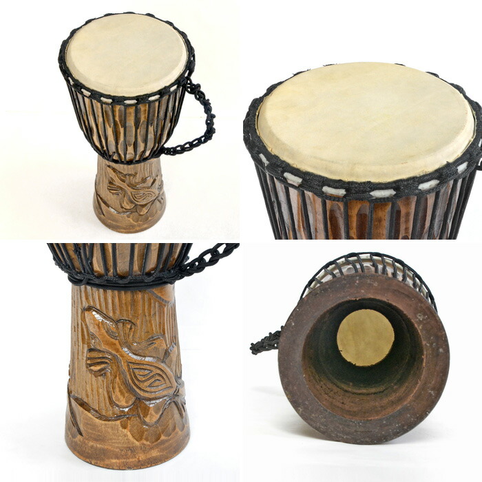 楽天市場】ジャンベ(太鼓) 《H50cm》Aタイプ ヤギ革 マホガニー 太鼓