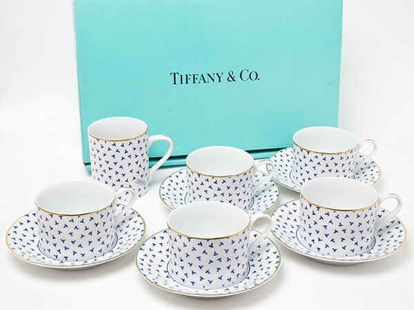 楽天市場】ティファニー ダンシングT コーヒーカップ5客 マグカップ