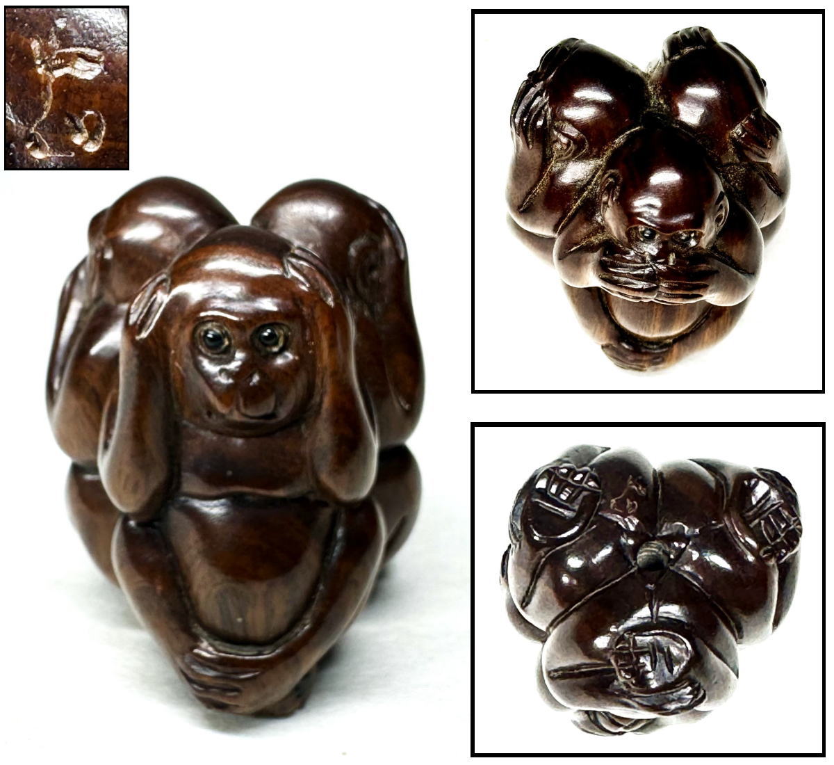 楽天市場】木彫り の 猿の通販