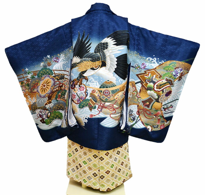 楽天市場】七五三 753 着物 男の子 袴 セット 3歳〜5歳 羽織袴 フル